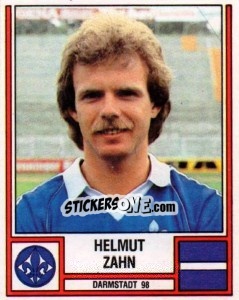 Sticker Helmut Zahn - German Football Bundesliga 1981-1982 n. 89 - Panini