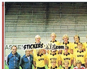Sticker Mannschaft (1) - German Football Bundesliga 1981-1982 n. 101 - Panini