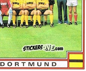 Sticker Mannschaft (4) - German Football Bundesliga 1981-1982 n. 104 - Panini