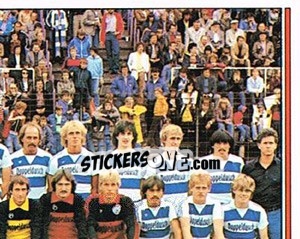 Sticker Mannschaft (2) - German Football Bundesliga 1981-1982 - Panini