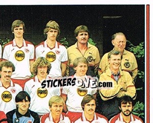 Sticker Mannschaft (2) - German Football Bundesliga 1981-1982 - Panini