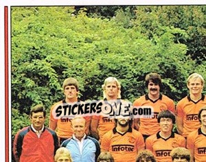 Sticker Mannschaft (1) - German Football Bundesliga 1981-1982 n. 158 - Panini