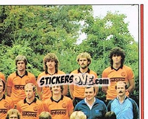 Sticker Mannschaft (2) - German Football Bundesliga 1981-1982 - Panini