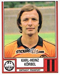 Sticker Karl-Heinz Körbel