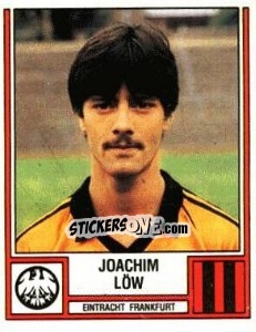 Sticker Joachim Löw - German Football Bundesliga 1981-1982 n. 171 - Panini