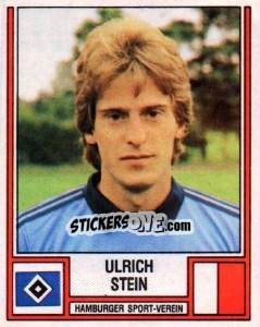 Cromo Ulrich Stein - German Football Bundesliga 1981-1982 n. 176 - Panini