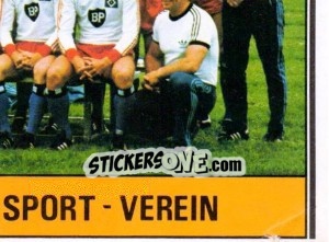 Sticker Mannschaft (4) - German Football Bundesliga 1981-1982 - Panini