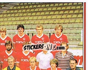 Sticker Mannschaft (2) - German Football Bundesliga 1981-1982 - Panini