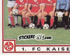 Sticker Mannschaft (3) - German Football Bundesliga 1981-1982 n. 198 - Panini