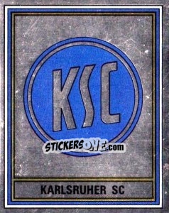 Sticker Wappen - German Football Bundesliga 1981-1982 n. 213 - Panini