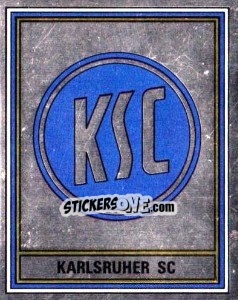 Sticker Wappen - German Football Bundesliga 1981-1982 - Panini