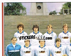 Sticker Mannschaft (1) - German Football Bundesliga 1981-1982 - Panini