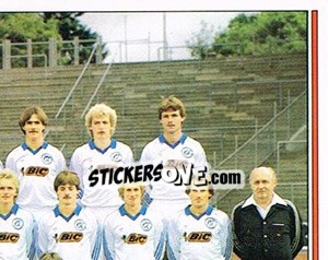 Sticker Mannschaft (2) - German Football Bundesliga 1981-1982 n. 216 - Panini