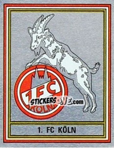 Sticker Wappen - German Football Bundesliga 1981-1982 n. 232 - Panini