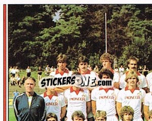 Sticker Mannschaft (1) - German Football Bundesliga 1981-1982 - Panini