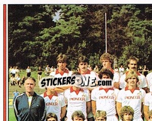 Sticker Mannschaft (1) - German Football Bundesliga 1981-1982 n. 234 - Panini