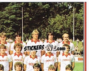 Sticker Mannschaft (2) - German Football Bundesliga 1981-1982 - Panini