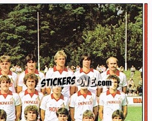 Sticker Mannschaft (2) - German Football Bundesliga 1981-1982 n. 235 - Panini