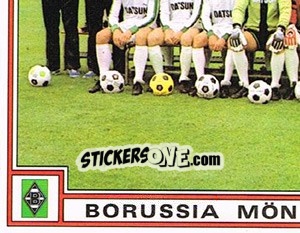 Sticker Mannschaft (3) - German Football Bundesliga 1981-1982 - Panini