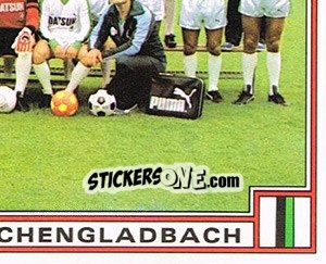 Sticker Mannschaft (4) - German Football Bundesliga 1981-1982 - Panini