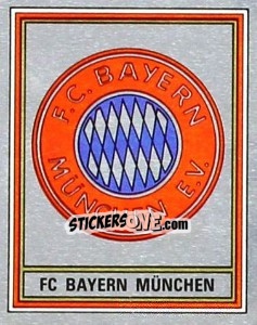 Sticker Wappen - German Football Bundesliga 1981-1982 n. 289 - Panini