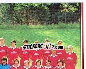 Sticker Mannschaft (2) - German Football Bundesliga 1981-1982 - Panini