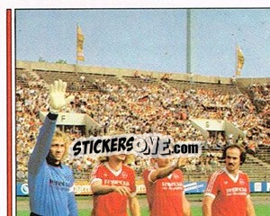 Sticker Mannschaft (1) - German Football Bundesliga 1981-1982 n. 310 - Panini