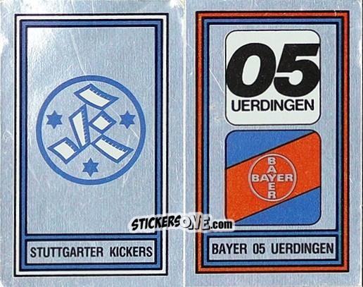 Sticker Wappen - German Football Bundesliga 1981-1982 n. 370 - Panini