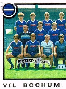 Sticker Team - German Football Bundesliga 1983-1984 - Panini