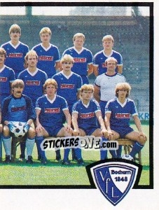 Sticker Team - German Football Bundesliga 1983-1984 - Panini