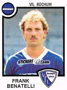 Figurina Frank Benatelli - German Football Bundesliga 1983-1984 - Panini