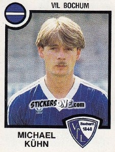 Sticker Michael Kuhn - German Football Bundesliga 1983-1984 - Panini