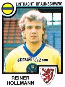 Cromo Reiner Hollmann - German Football Bundesliga 1983-1984 - Panini