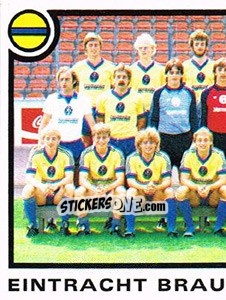 Sticker Team - German Football Bundesliga 1983-1984 - Panini