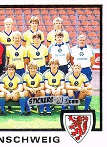 Sticker Team - German Football Bundesliga 1983-1984 - Panini