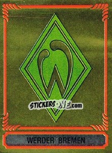 Sticker Badge - German Football Bundesliga 1983-1984 - Panini