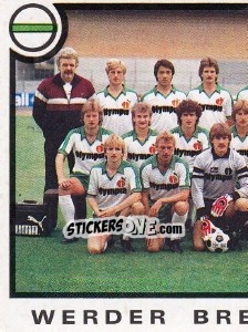 Figurina Team - German Football Bundesliga 1983-1984 - Panini