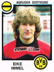 Figurina Eike Immel - German Football Bundesliga 1983-1984 - Panini