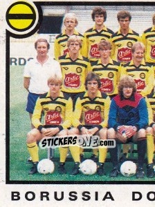 Sticker Team - German Football Bundesliga 1983-1984 - Panini