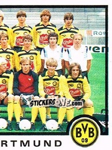 Figurina Team - German Football Bundesliga 1983-1984 - Panini