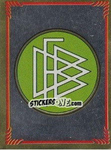 Sticker DFB Badge - German Football Bundesliga 1983-1984 n. 1 - Panini