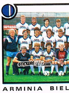 Sticker Team - German Football Bundesliga 1983-1984 n. 11 - Panini
