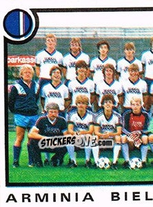 Cromo Team - German Football Bundesliga 1983-1984 - Panini