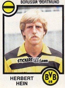 Cromo Herbert Hein - German Football Bundesliga 1983-1984 - Panini