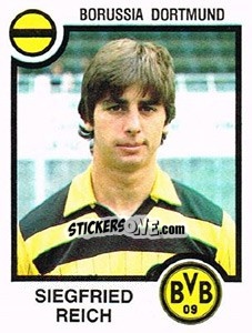 Figurina Siegfried Reich - German Football Bundesliga 1983-1984 - Panini