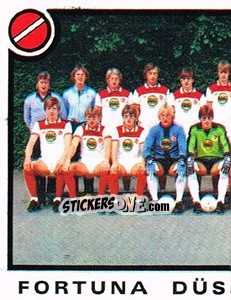 Figurina Team - German Football Bundesliga 1983-1984 - Panini