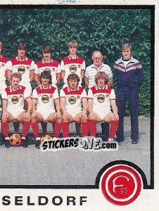 Sticker Team - German Football Bundesliga 1983-1984 - Panini