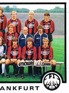 Figurina Team - German Football Bundesliga 1983-1984 - Panini