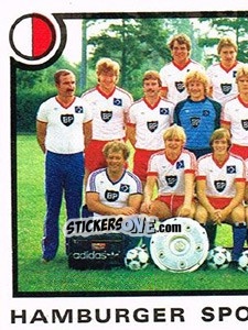 Cromo Team - German Football Bundesliga 1983-1984 - Panini