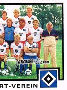 Sticker Team - German Football Bundesliga 1983-1984 n. 145 - Panini